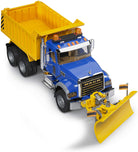 Mack Granite Dump Truck with Snow Plow by Bruder 3