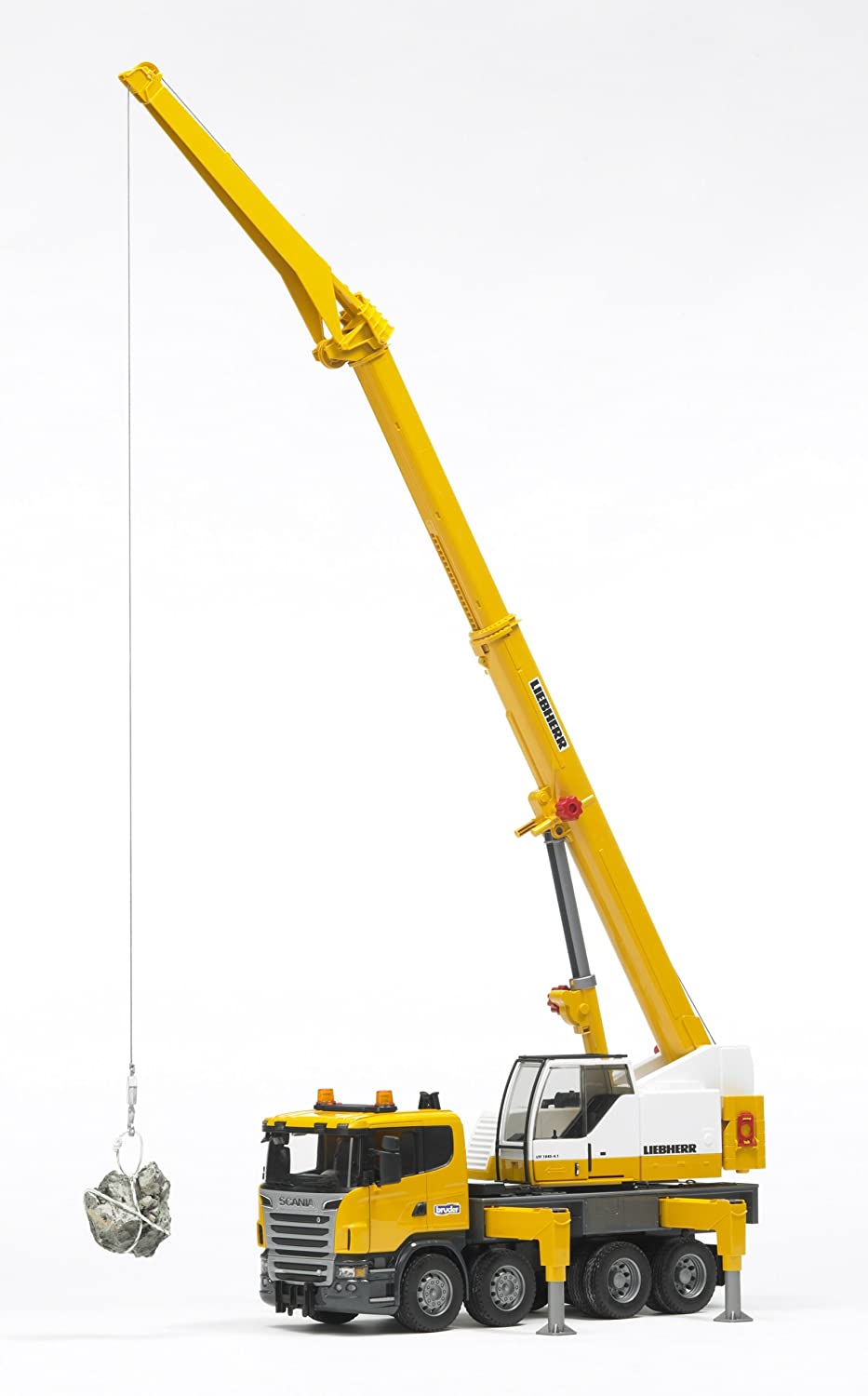Mack Granite Liebherr Crane Truck – A2Z Science & Toys