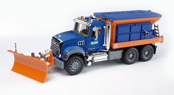 Mack Granite Snow Plow Truck by Bruder 4