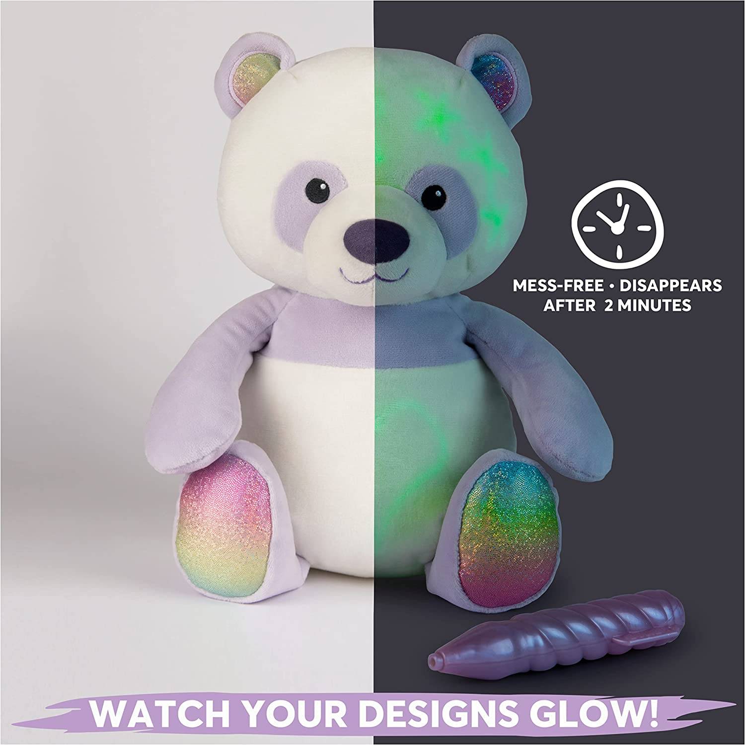 Magic Draw and Glow Panda by Gund 1