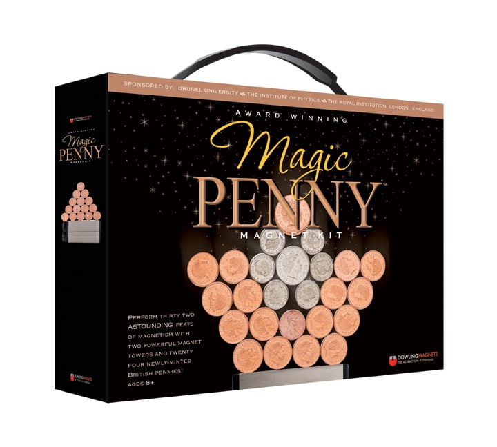 Magic Penny Magnet Kit by Dowling Magnets