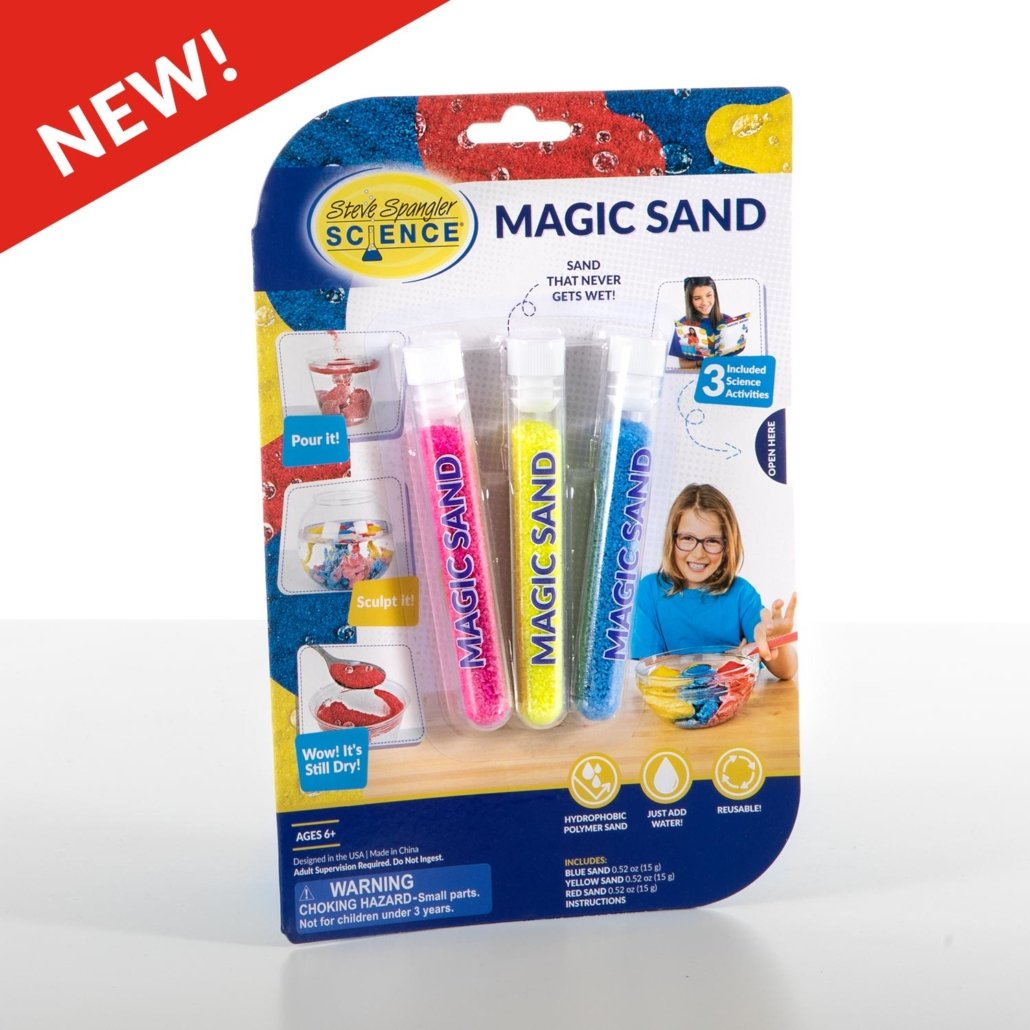 Magic Sand Test Tubes by Steve Spangler Science