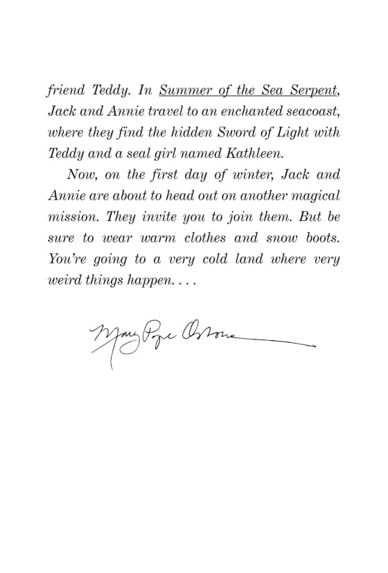 Magic Tree House Merlin Mission 4 Winter of the Ice Wizard by Penguin Random House 3