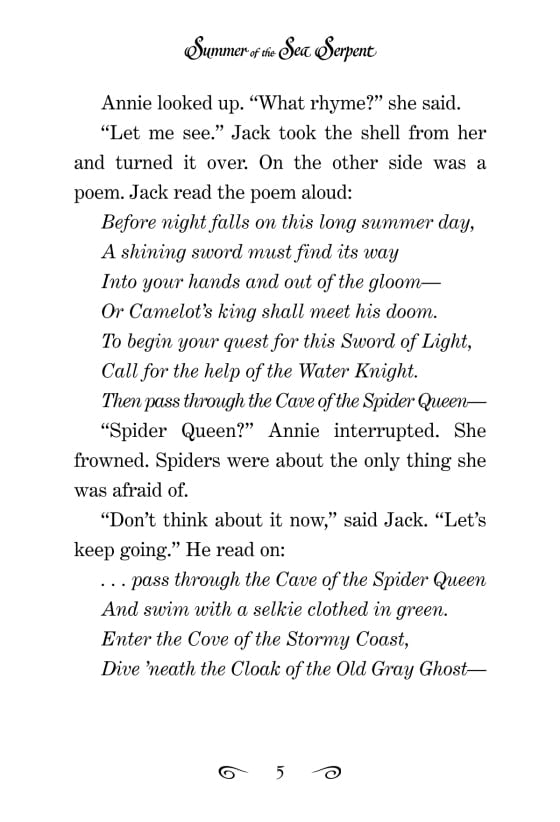 Magic Tree House Merlin Missions 3 Summer of the Sea Serpent by Penguin Random House 5