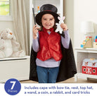 Magician Role Play Costume by Melissa Doug 1