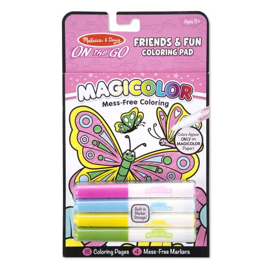 Magicolor On the Go Friends Fun Coloring Pad by Melissa Doug