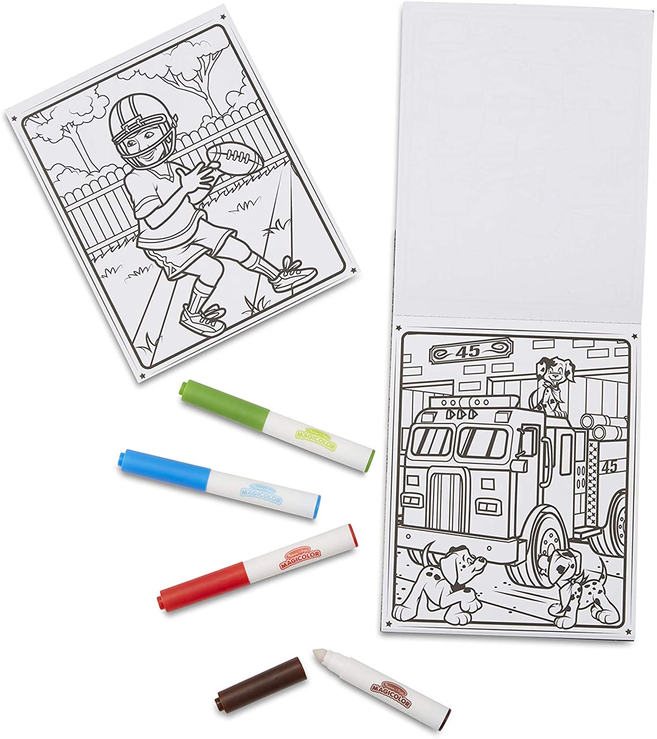 Magicolor On the Go Games Adventure Coloring Pad by Melissa Doug 1