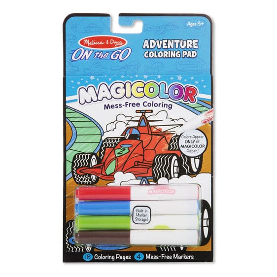 Magicolor On the Go Games Adventure Coloring Pad by Melissa Doug