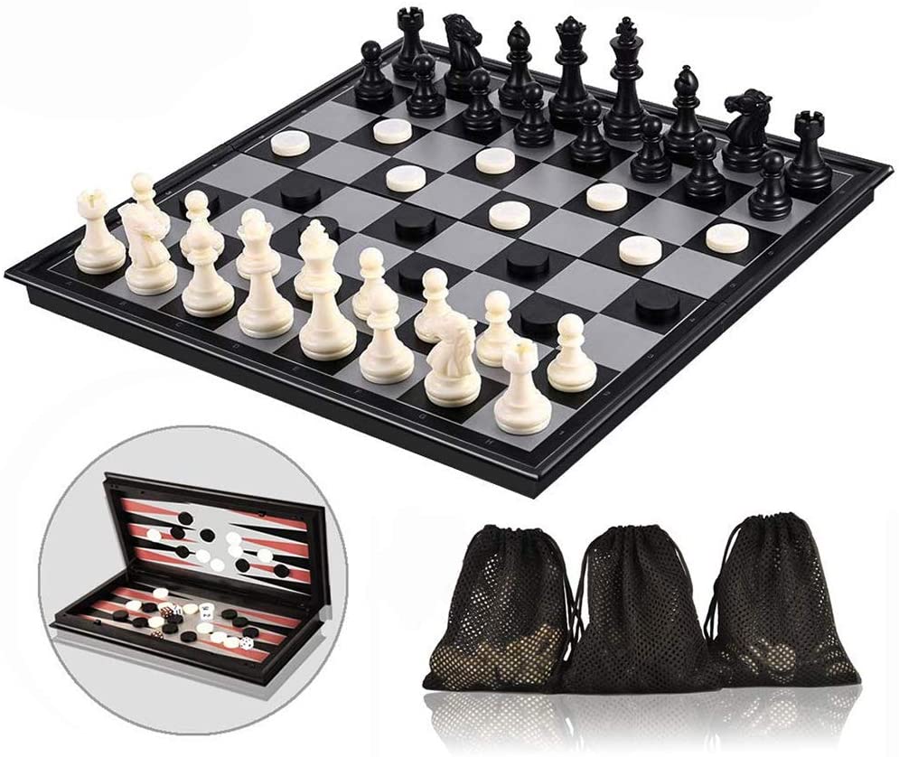 Magnetic 3 in 1 Combination Game Set by WE Games