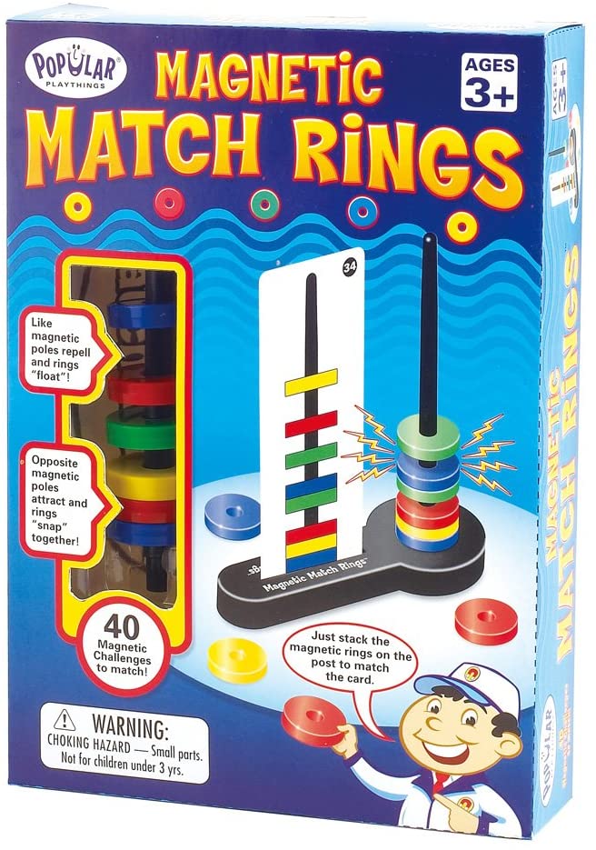 Magnetic Match Rings by Popular Playthings