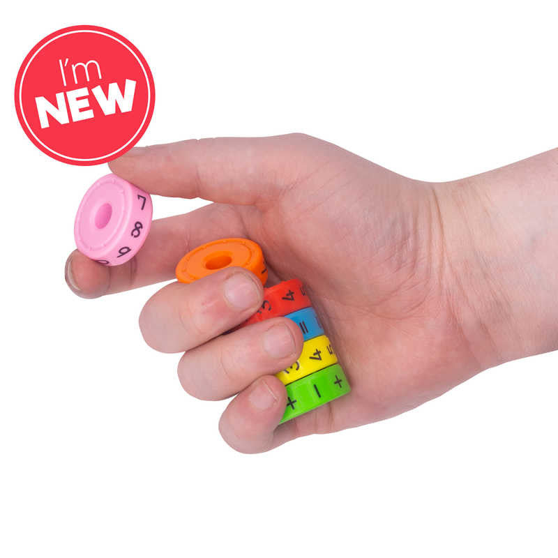 Magnetic Number Rings-by-One For Fun