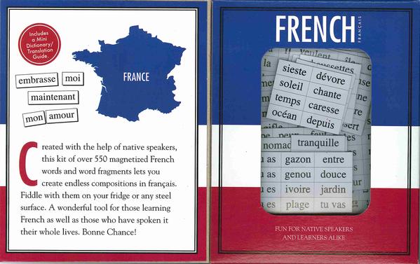 Magnetic Poetry French Kit by Magnetic Poetry 1