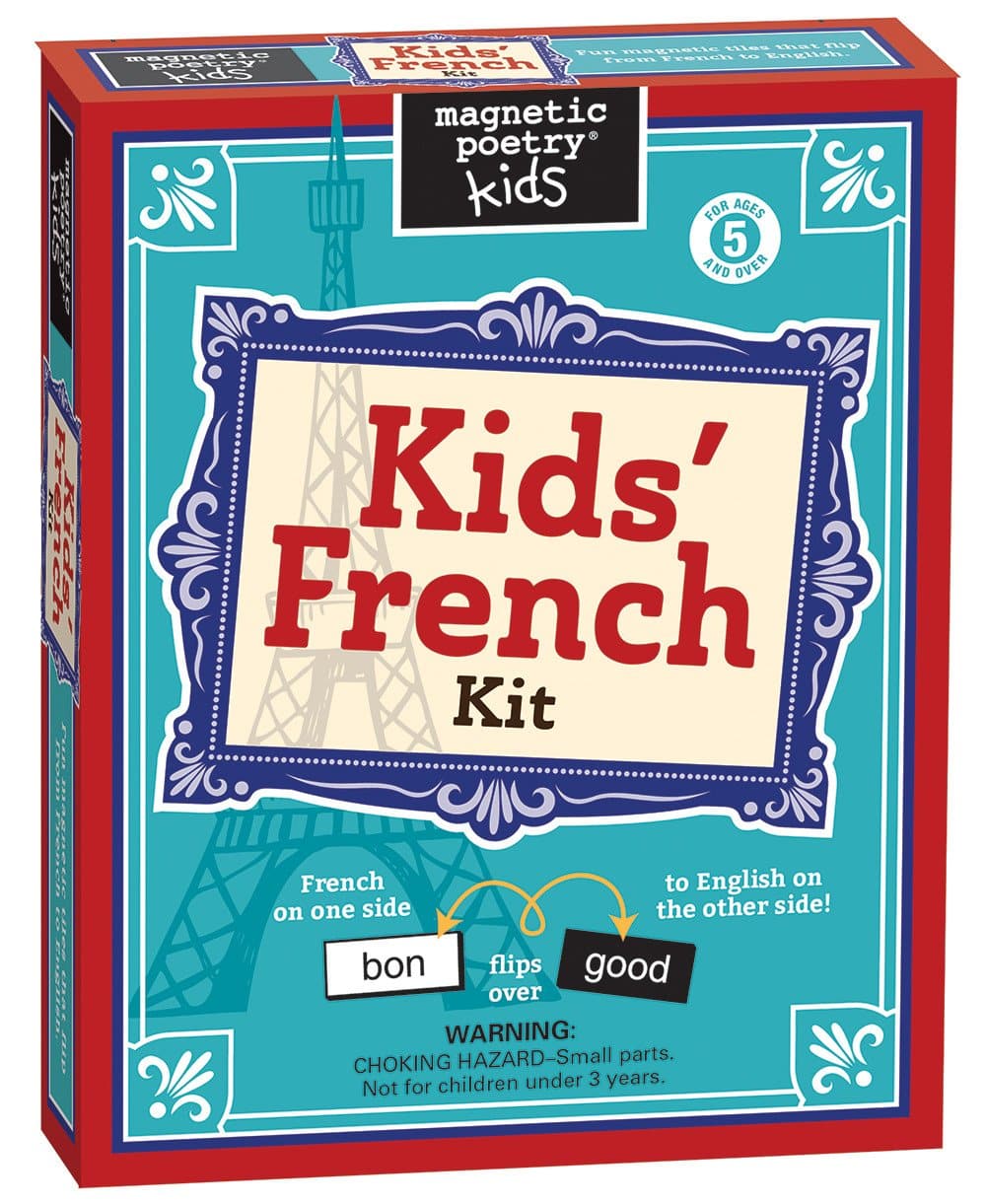 Magnetic Poetry Kids French Kit by Magnetic Poetry