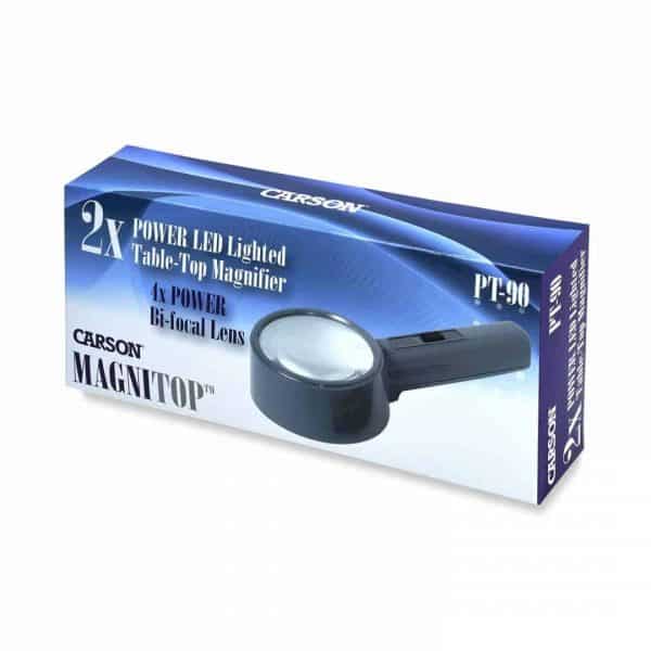 MagniTop LED Lighted 2x4x Lens by Carson