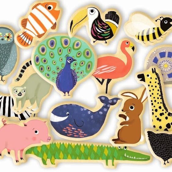 Magnimo Animal Magnets by Djeco 1