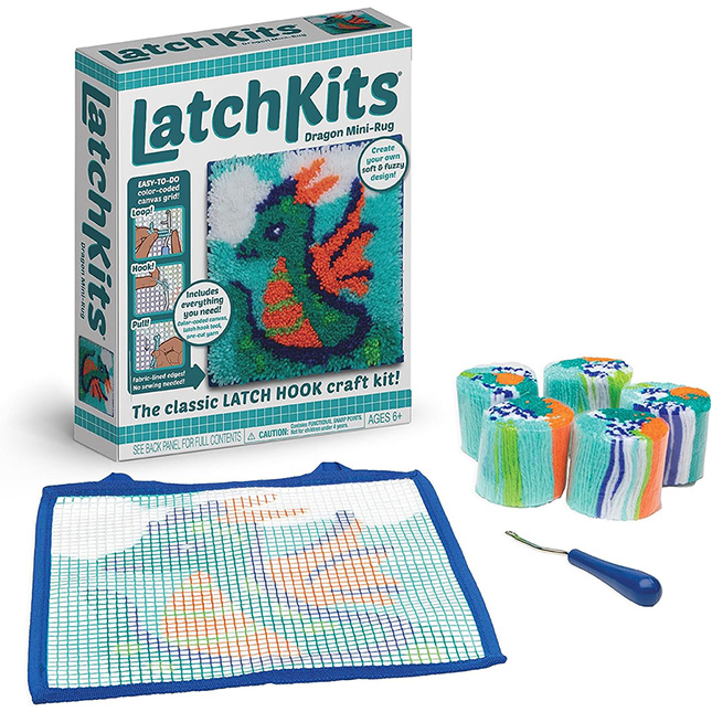 Latchkits Dragon Rug by PlayMonster