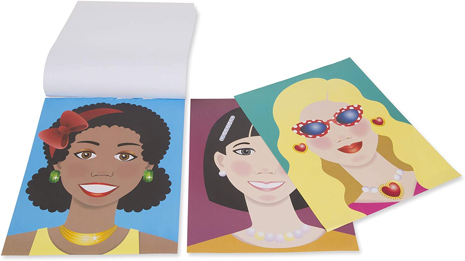 Make A Face Sticker Pad by Melissa Doug 1