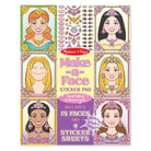Make a Face Sticker Pad Sparkling Princesses by Melissa Doug