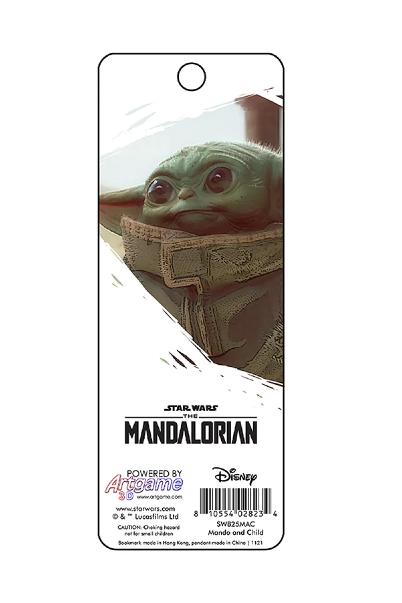 Mando and Child Bookmark by Artgame 1