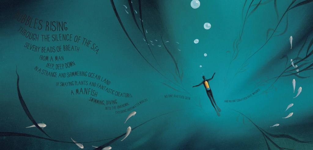 Manfish A Story of Jacques Cousteau by Chronicle Books 2