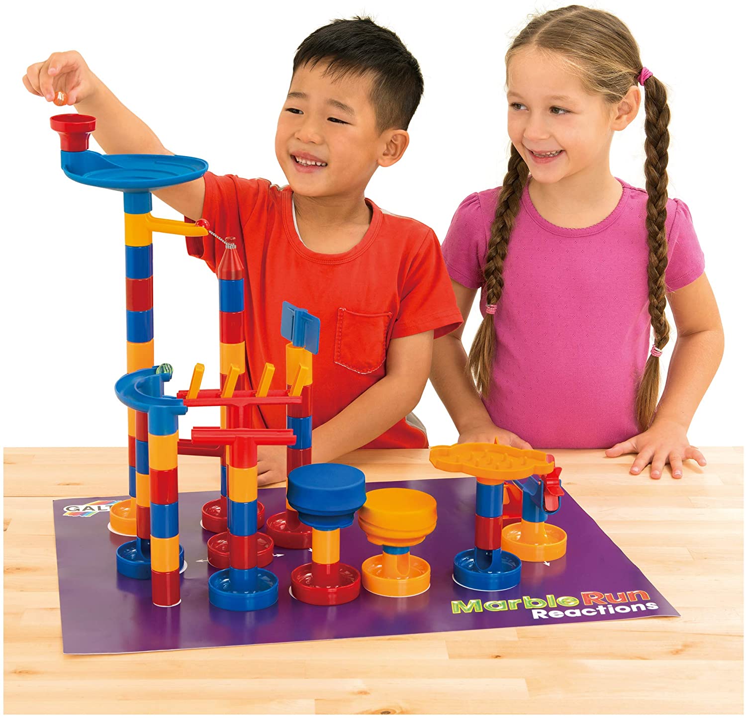 Marble Run Reactions 75 Piece Set by Galt Toys 1