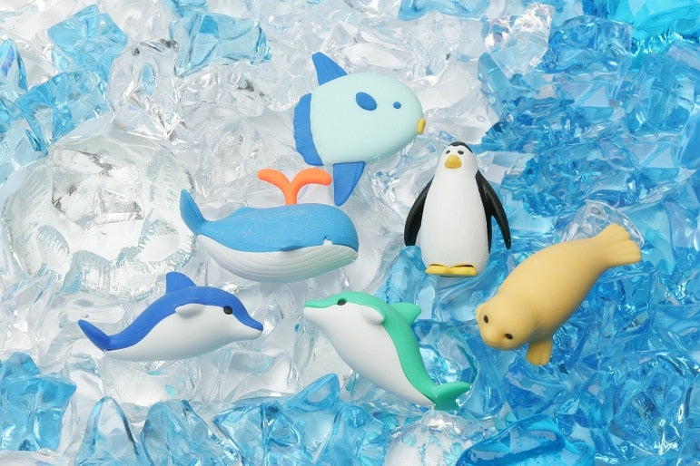 Marine Life Eraser by Iwako