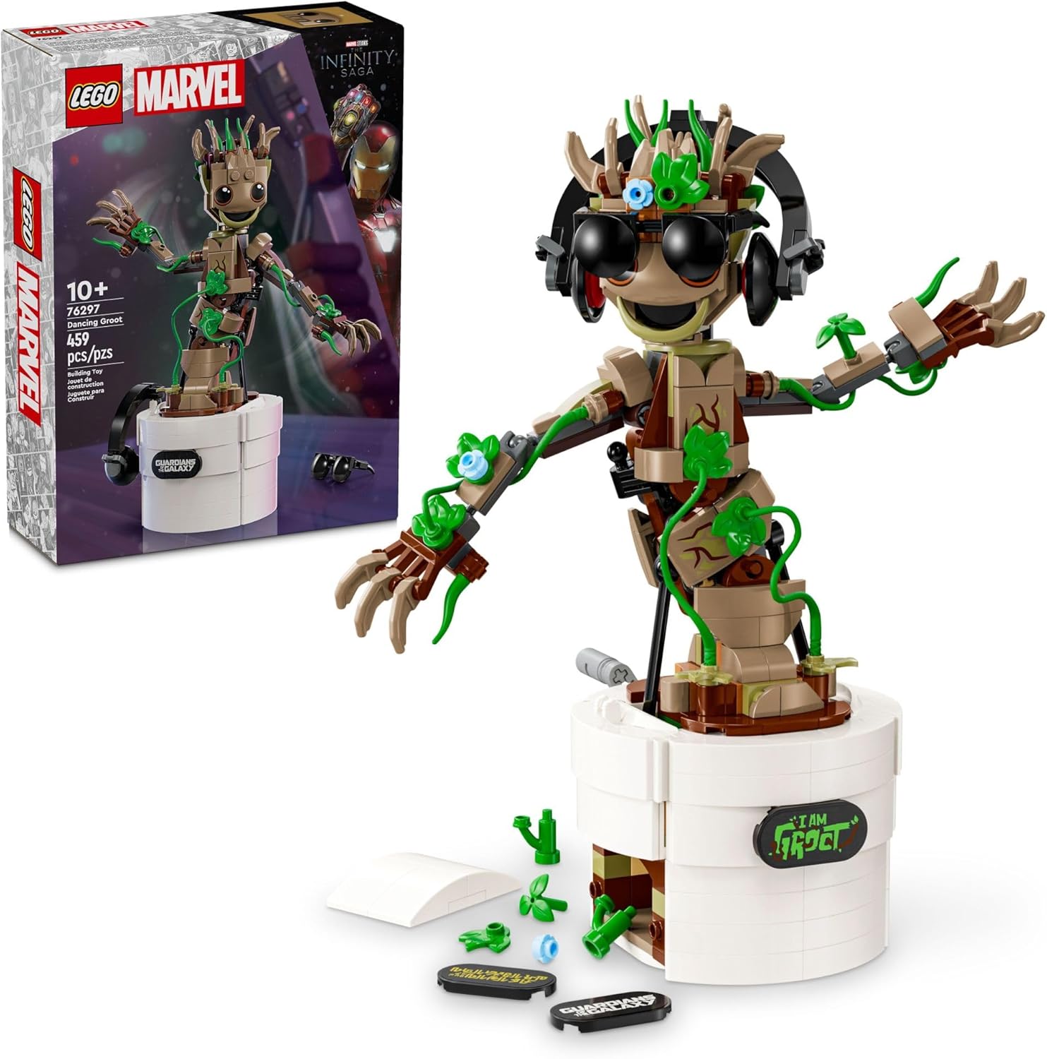 Marvel Dancing Groot-by-Lego