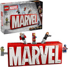 Marvel Logo & Minifigures-by-Lego