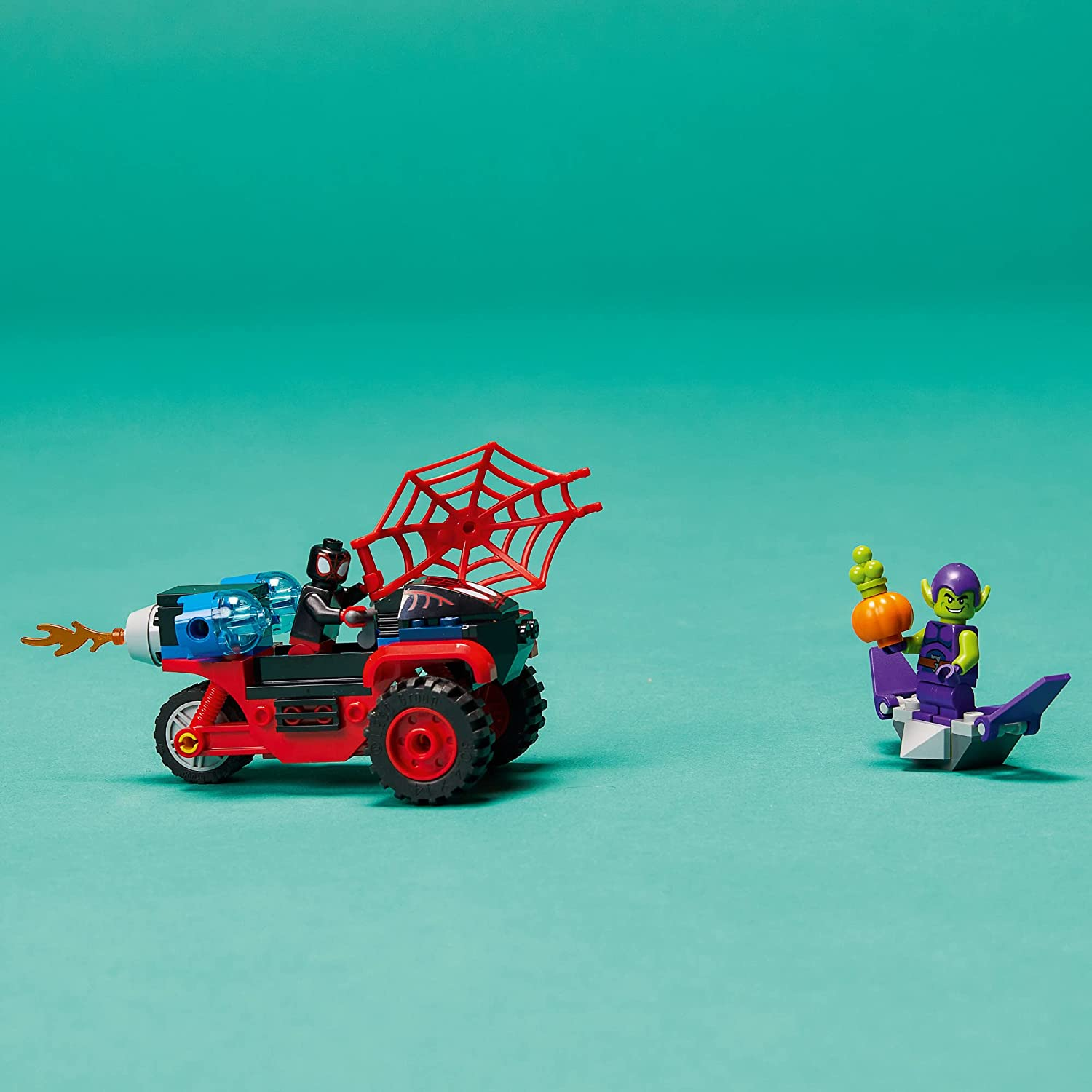 Marvel Spidey and His Amazing Friends Miles Morales Spider Mans Techno Trike by Lego 5
