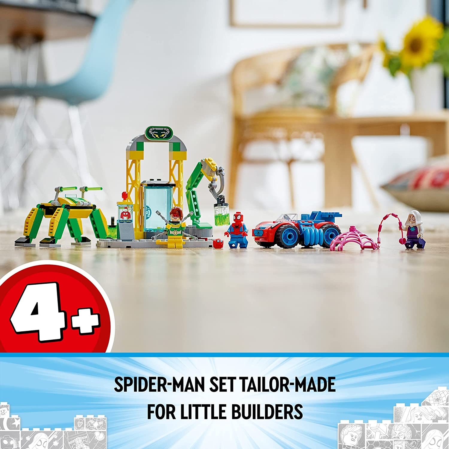 Marvel Spidey and His Amazing Friends Spider Man at Doc Ocks Lab by Lego 1