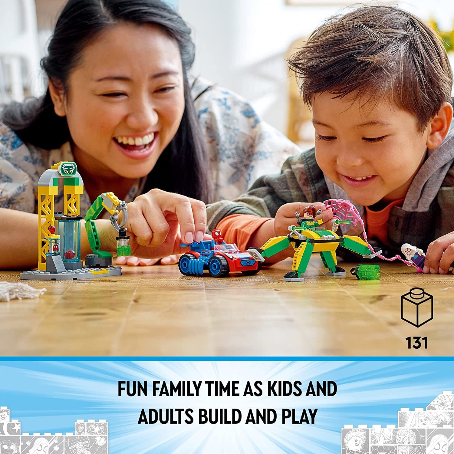 Marvel Spidey and His Amazing Friends Spider Man at Doc Ocks Lab by Lego 2