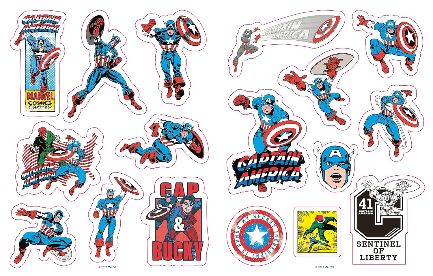 Marvel Sticker Anthology – A2Z Science & Toys