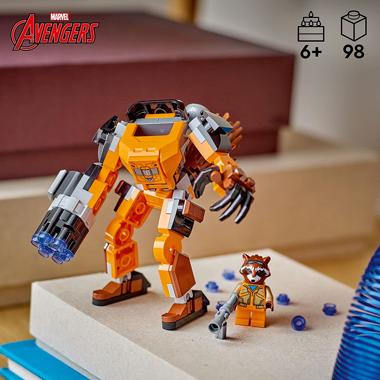 Marvel Studios Guardians of The Galaxy Rocket Mech Armor by Lego 1