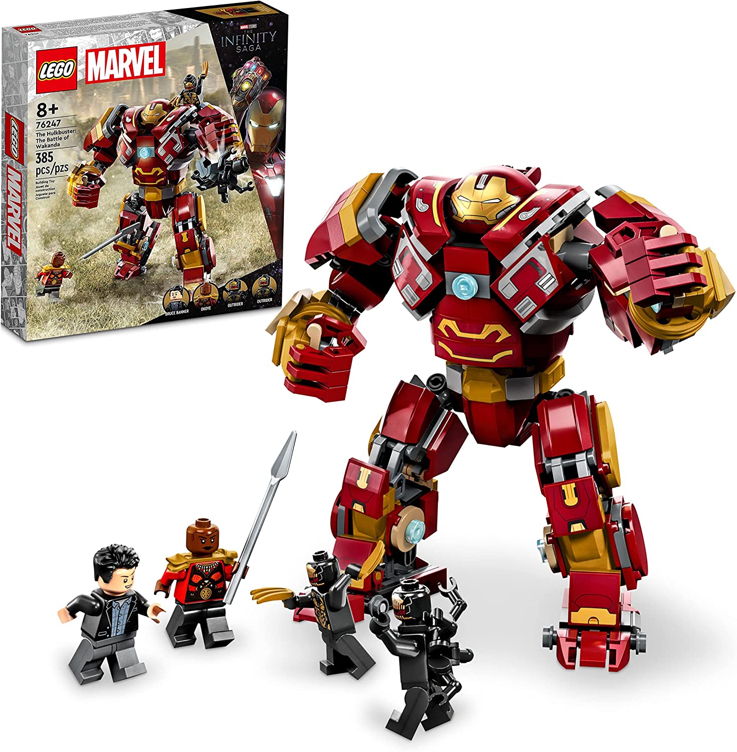 Marvel The Hulkbuster The Battle of Wakanda by Lego