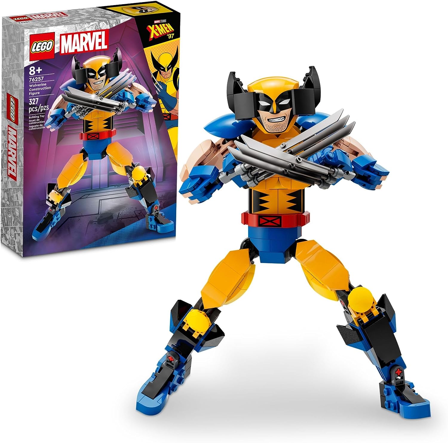 Marvel Wolverine Construction Figure-by-Lego
