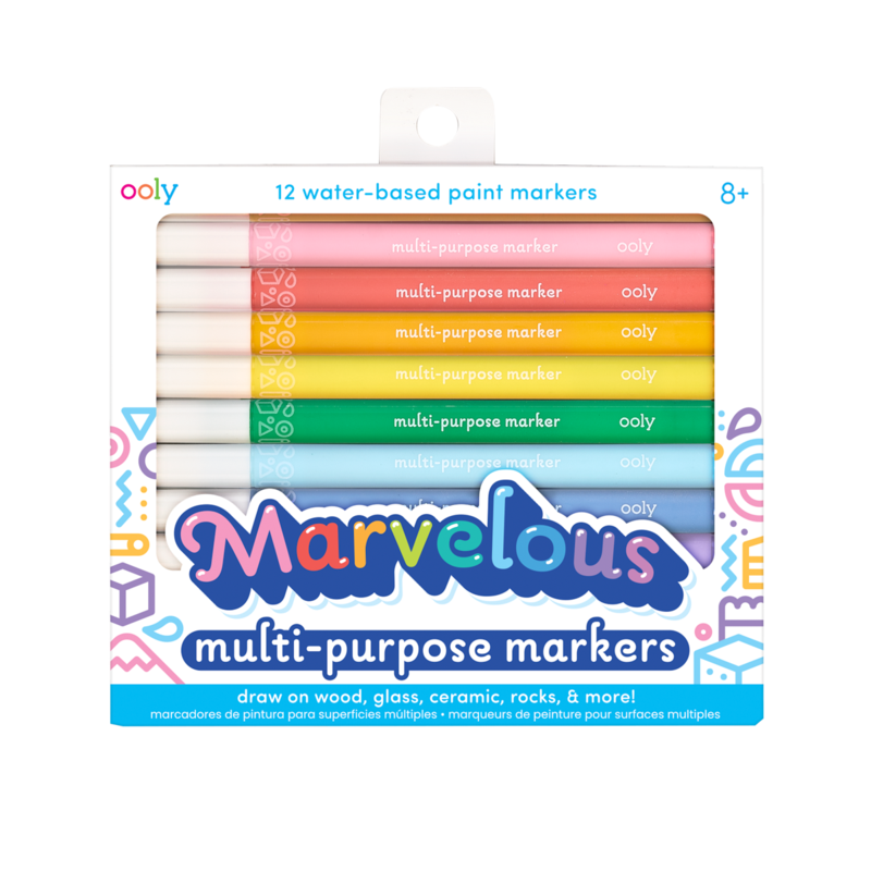 Marvelous Multi Purpose Paint Markers by Ooly