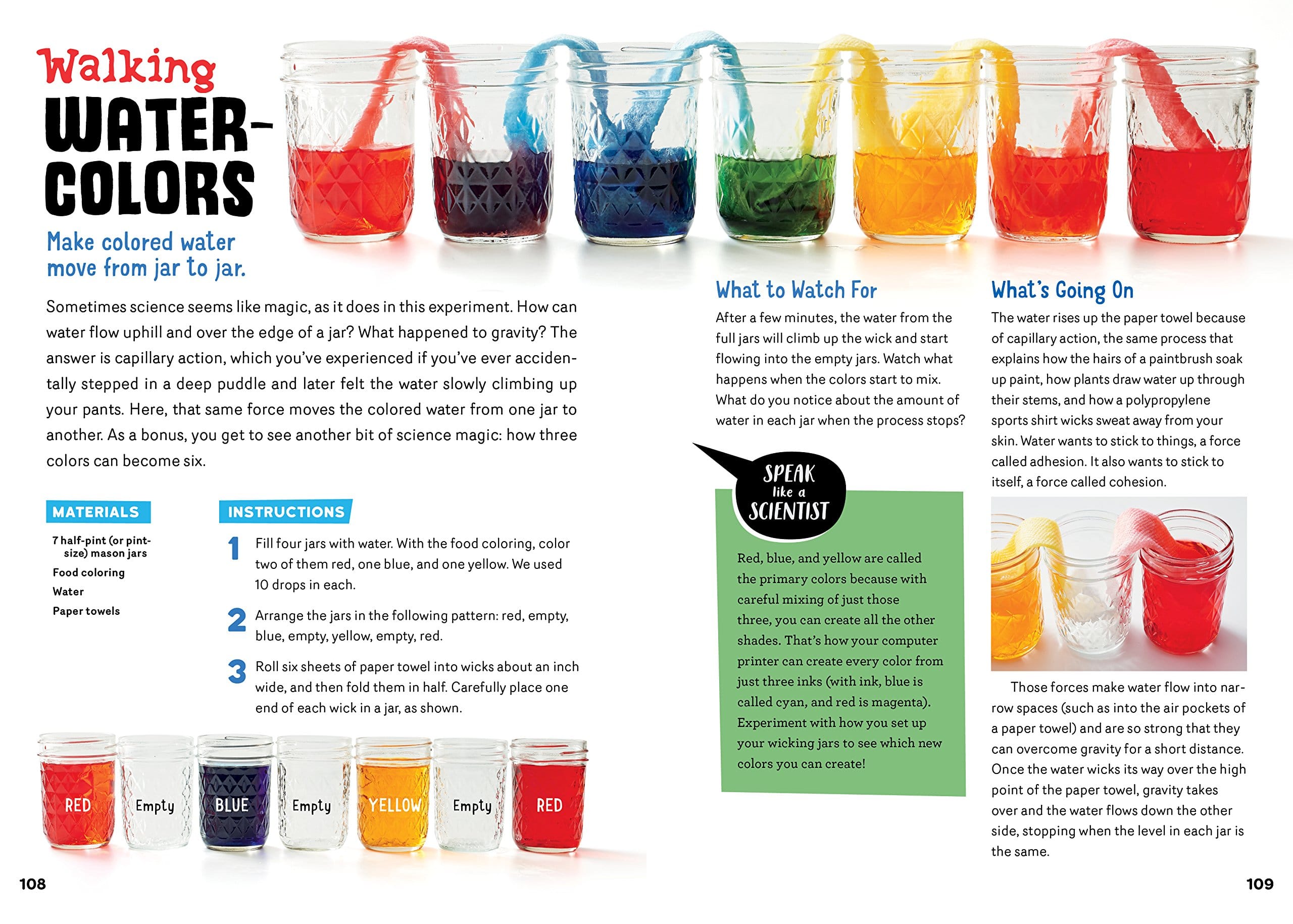 Mason Jar Science 40 Slimy Squishy Super Cool Experiments by Workman 5