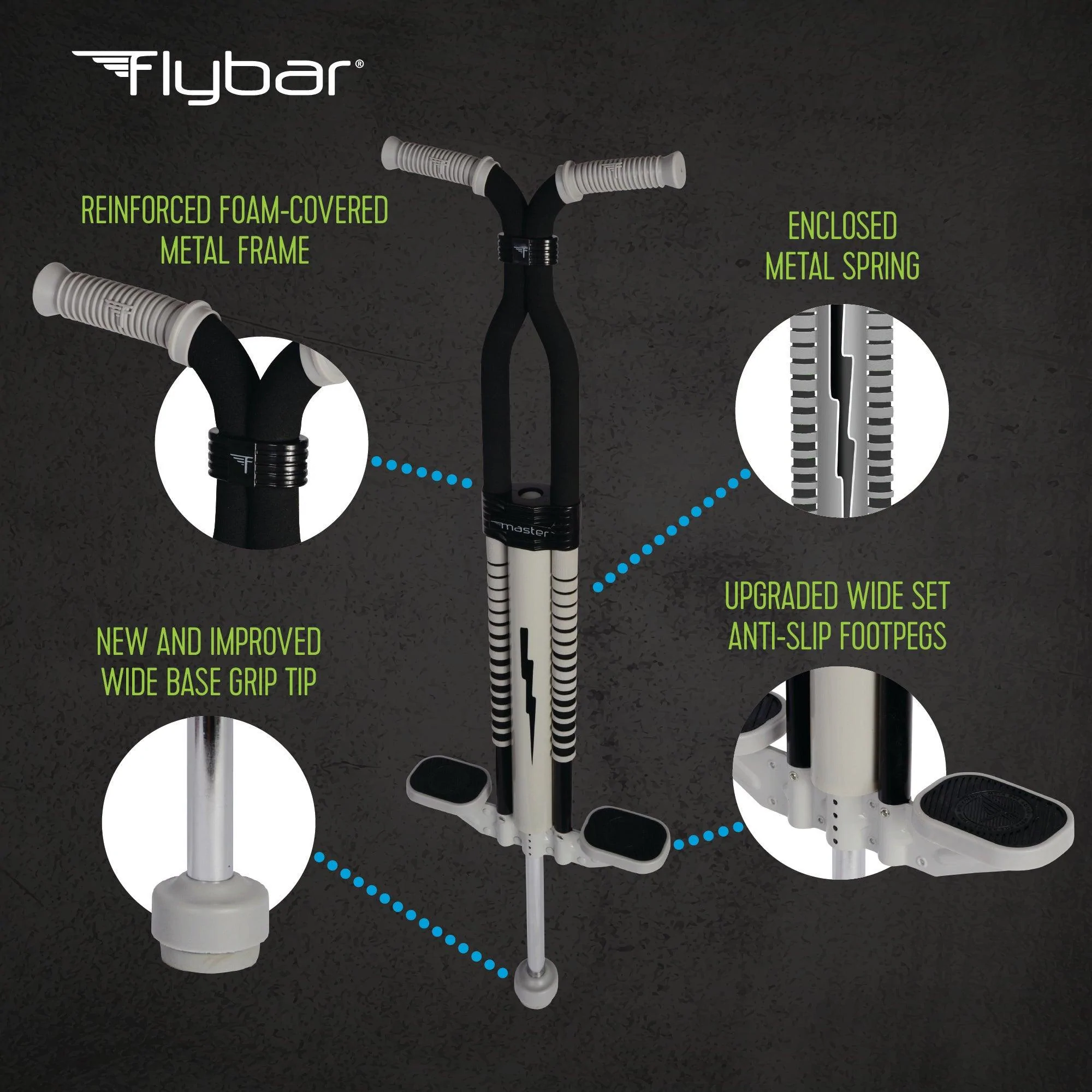 Master Pogo Stick Black Lightning by Flybar 1