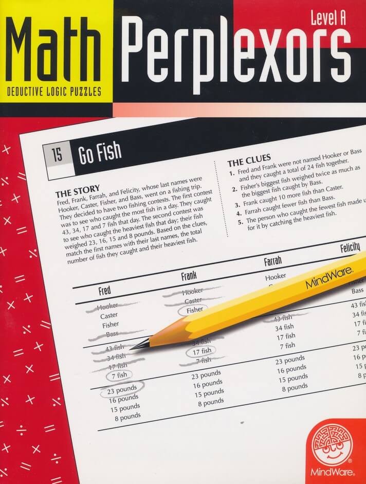 Math Perplexors Level A by MindWare