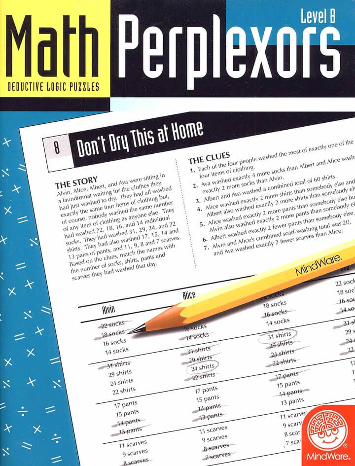 Math Perplexors Level B by MindWare