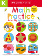 Math Practice Kindergarten Workbook Scholastic Early Learners by Scholastic