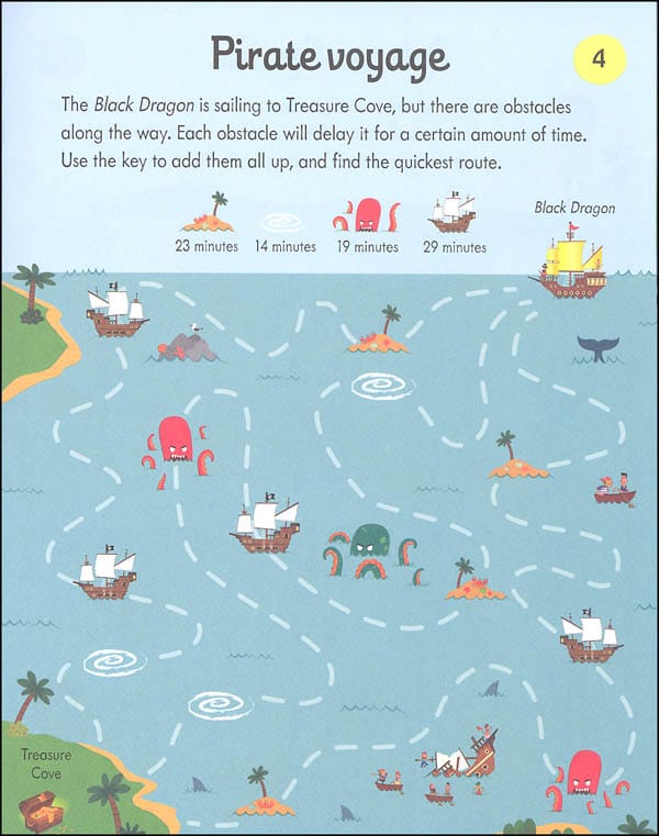 Math Puzzle Pad by Usborne 1