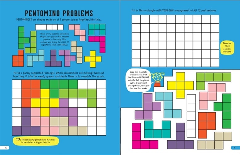 Math Scribble Book by Usborne 3