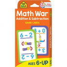 Math War Addition Subtraction Game Cards by School Zone