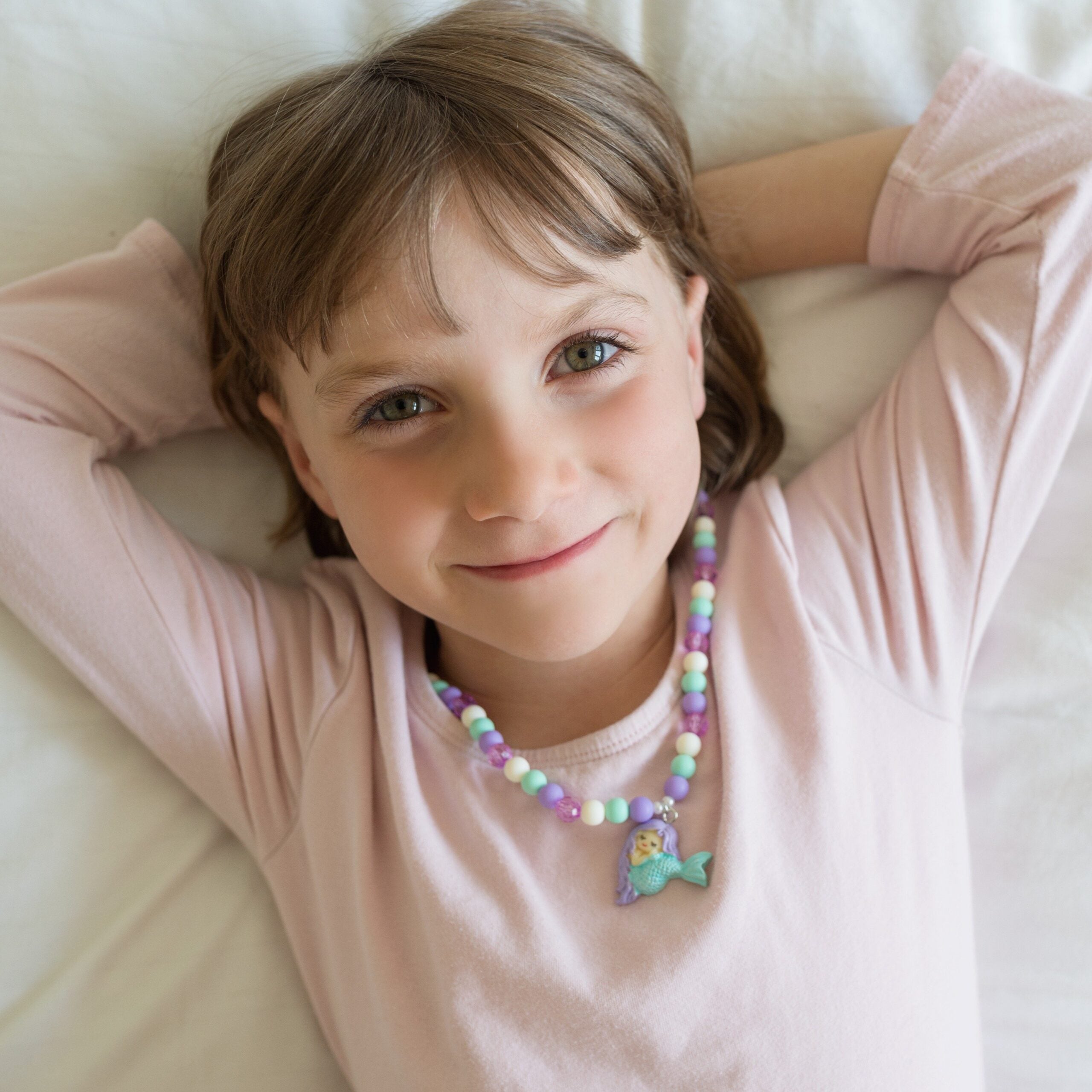 Matte Mermaid Necklace by Great Pretenders 2 scaled