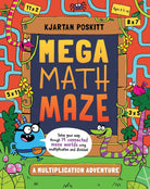Mega Math Maze: A Multiplication Adventure-by-Workman Publishing