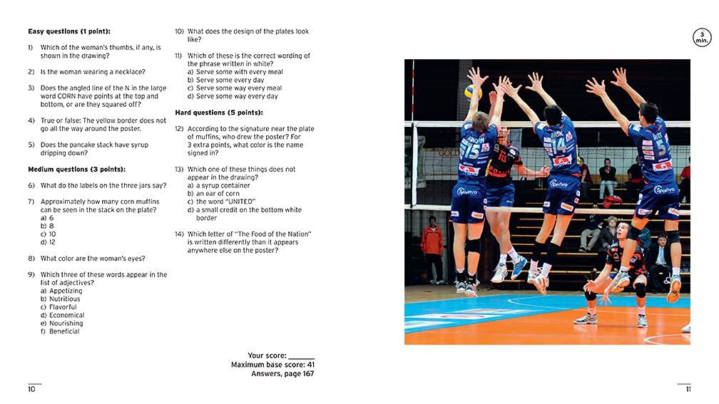 Memory Puzzles to Exercise Your Mind by Sterling Publishing 2