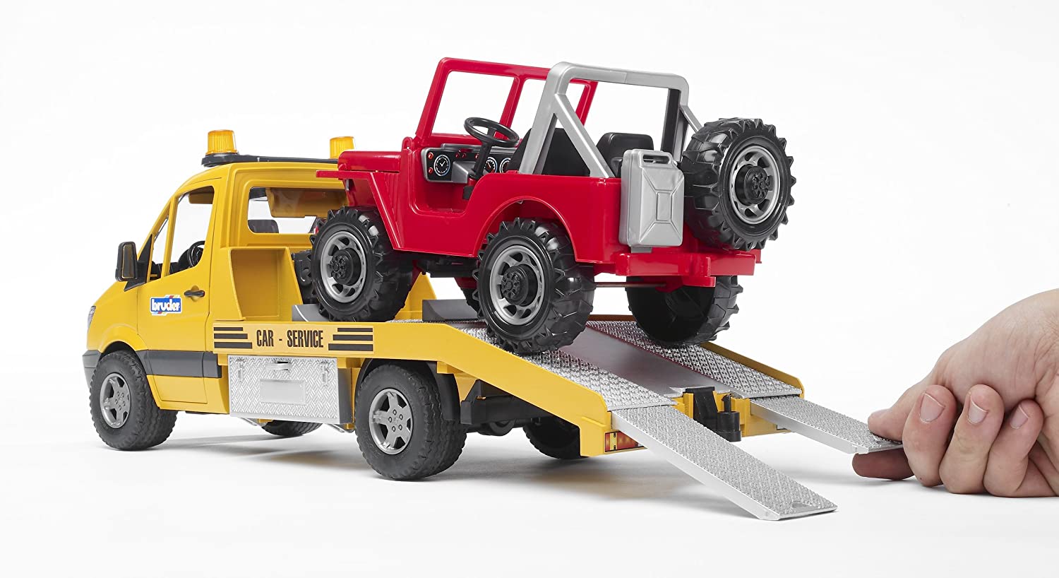 Mercedes Benz Sprinter with Cross Country Vehicles by Bruder 2