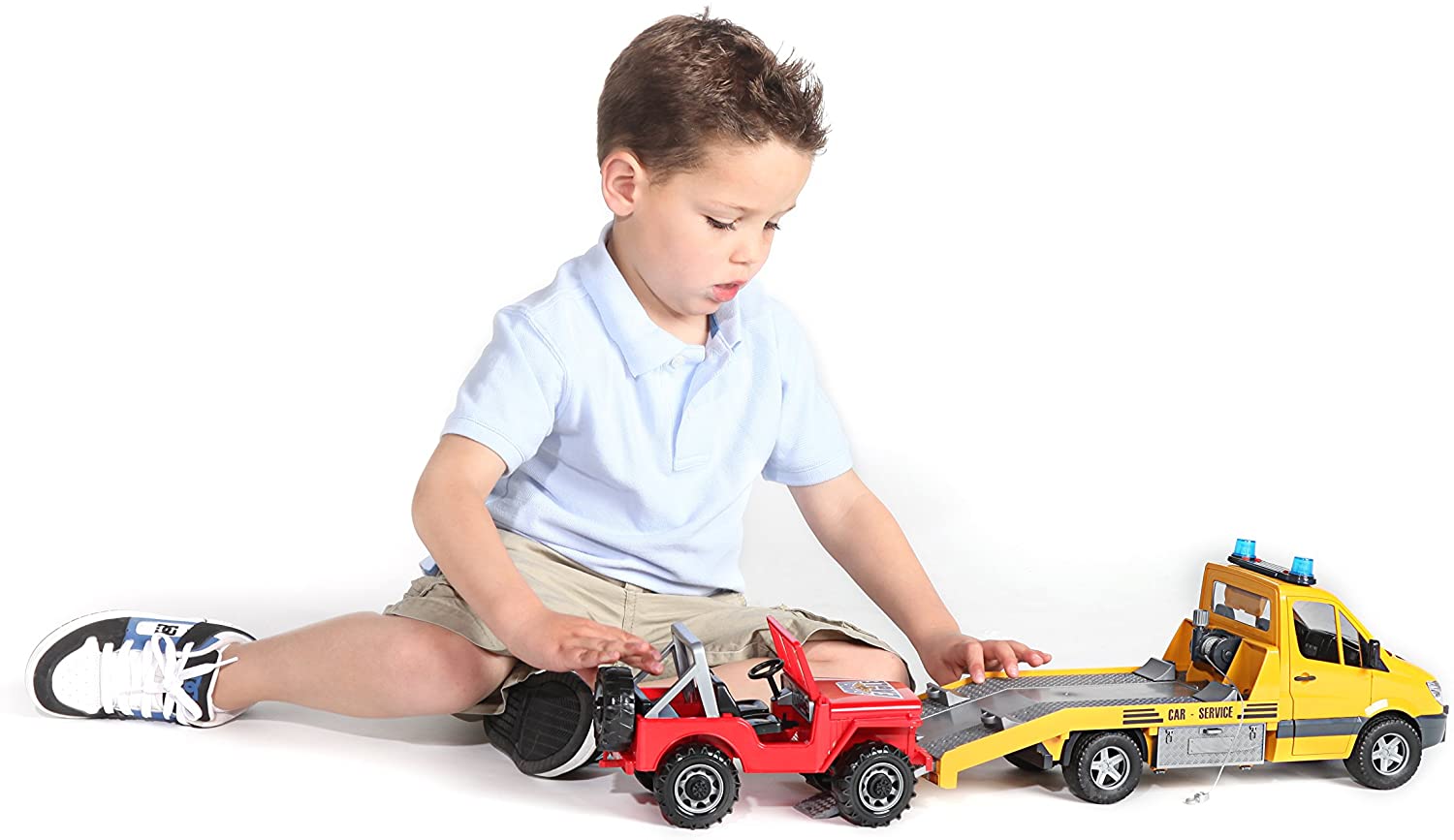 Mercedes Benz Sprinter with Cross Country Vehicles by Bruder 5