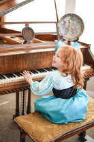 Mermaid Day Dress with Bow Medium 3 5 Years by Little Adventures 4 scaled